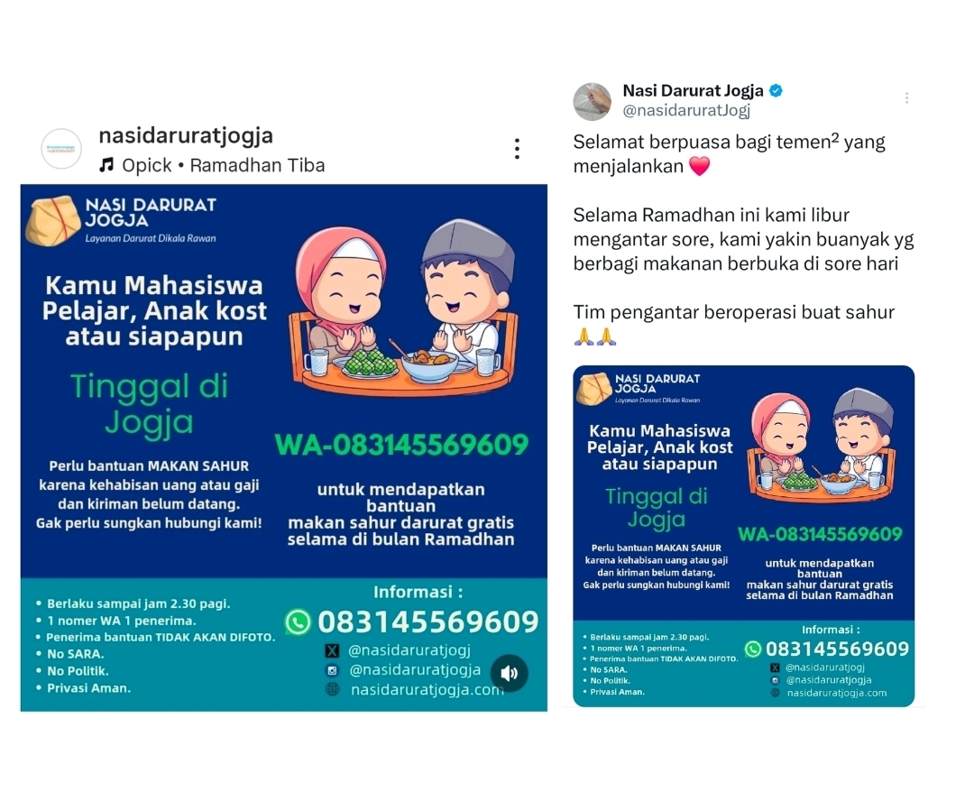 Sahur darurat 2026